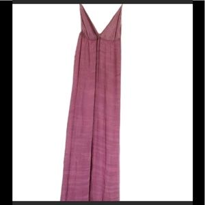 Silk Gypsy 05 Tie Dye Pink Maxi Dress Medium
